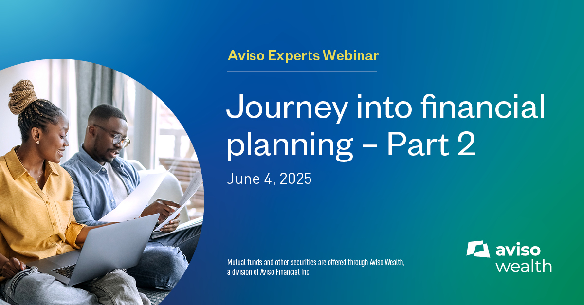 LINKEDIN BANNER - Journey into financial planning Aviso Webinar (4-Jun-25)